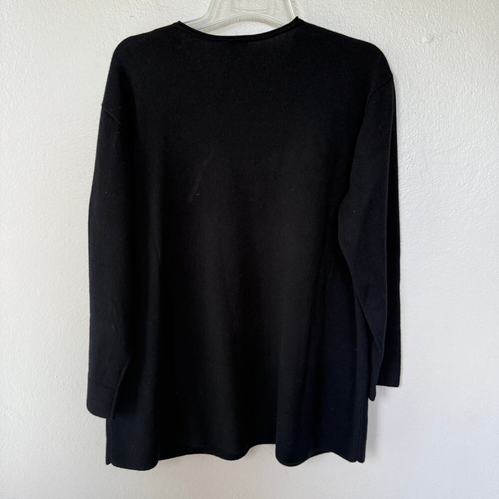 J. Jill Cashmere Black 2 pocket pullover sweater size 2X - Picture 9 of 11